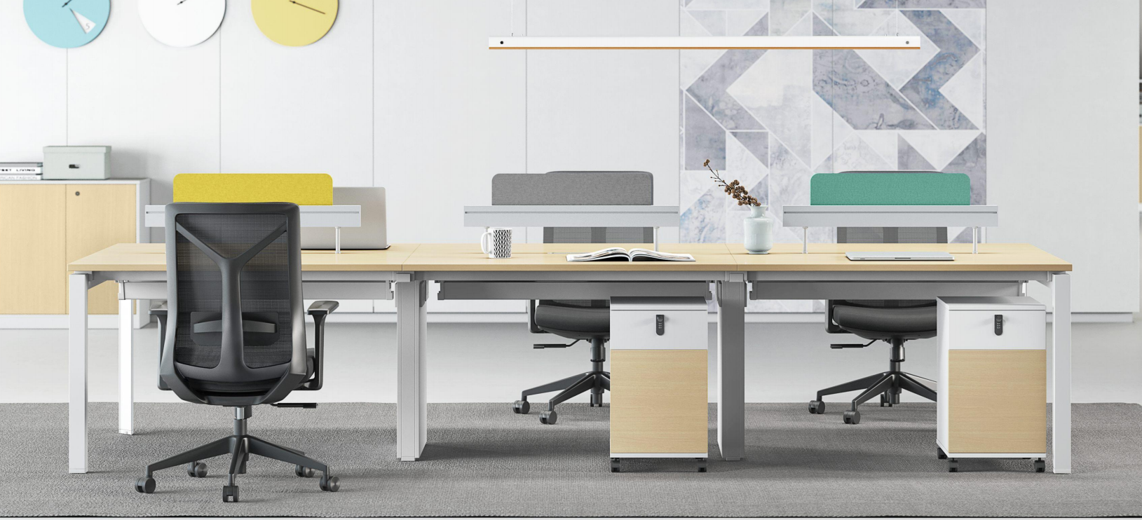 6人位辦公桌 6人位辦公桌