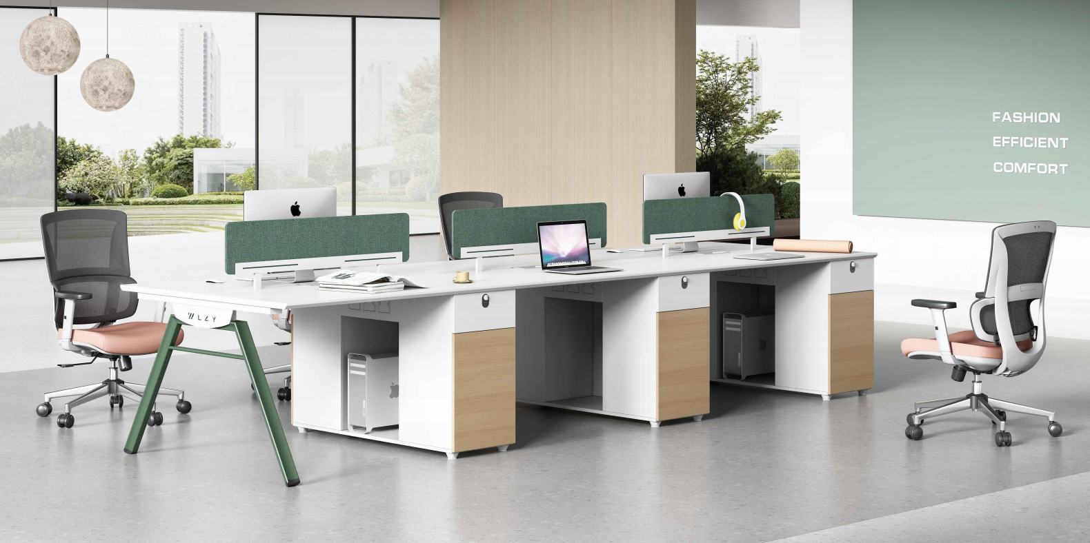 6人位辦公桌 6人位辦公桌