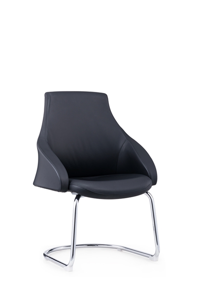 皮椅子CH-207C 黑 (2) 皮椅子CH-207C 黑 (2)