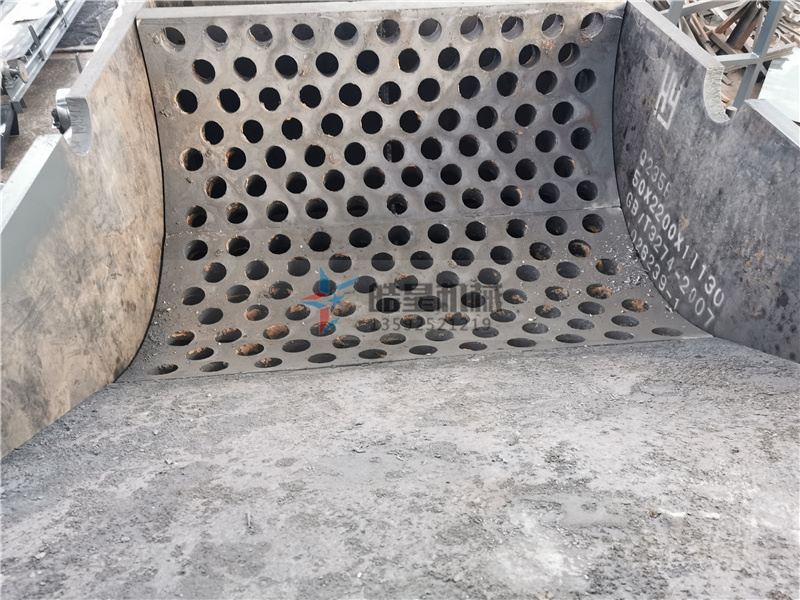 鋁合金破碎機襯板結(jié)構(gòu)